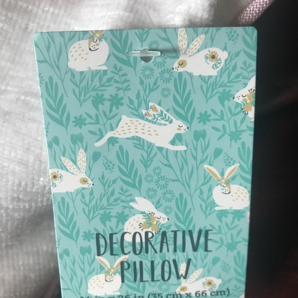 NEW! Easter Bunny Dog Pillow- Dog Easter Pillow- Trending HTF Easter Pillow - Picture 4 of 5